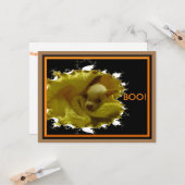 Halloween Chihuahua Flat Kaart (Voorkant / Achterkant in situ)