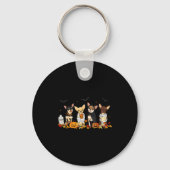 Halloween Chihuahua Ghost Soky Chihuahua Lovers Do Sleutelhanger (Voorkant)