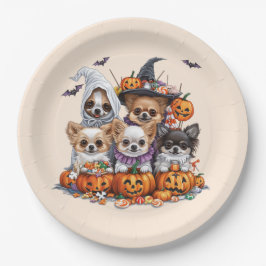 Halloween Chihuahua Honden Papieren Bordje