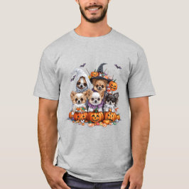 Halloween Chihuahua Honden T-shirt