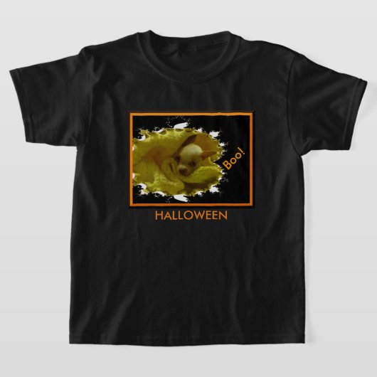 Halloween Chihuahua Kinder T-shirt (Laagn)