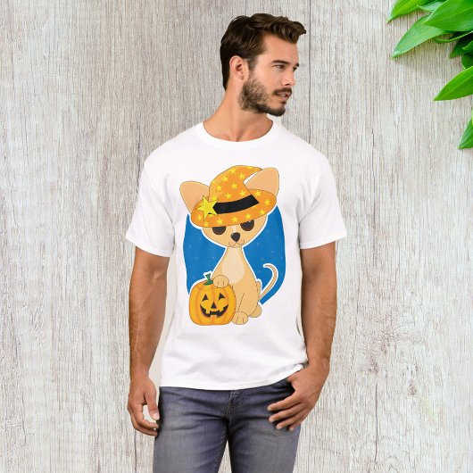 Halloween Chihuahua Mannen T-shirt