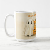 Halloween Chihuahua Mug – Cute Ghost, Pumpkin,  Koffiemok (Links)