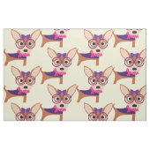 Halloween Chihuahua Stof (Fat Quarter)