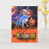 Halloween - Chihuahua X - Coco Kaart (Gele Bloem)
