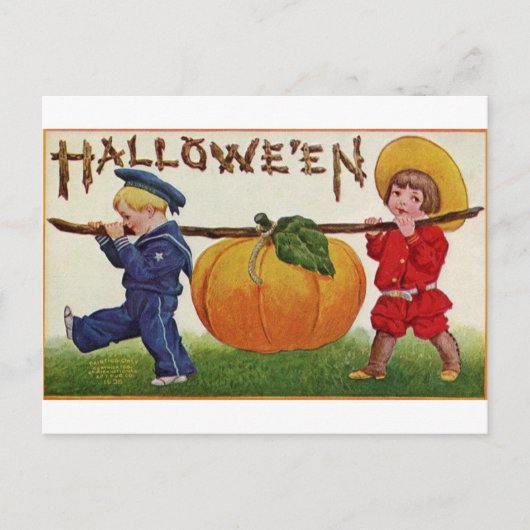 Halloween Children Briefkaart (Voorkant)