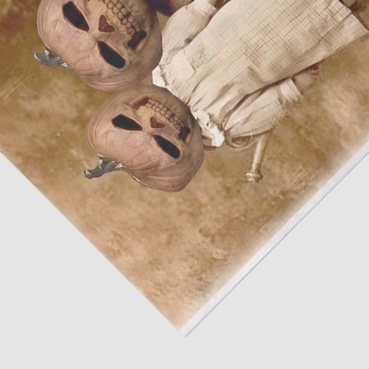 Halloween Children Pumpkin Costume Tissuepapier (Detail)