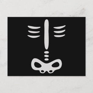 Halloween Children Skeleton Costuum Briefkaart