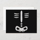 Halloween Children Skeleton Costuum Briefkaart (Voorkant / Achterkant)
