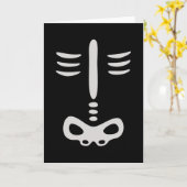 Halloween Children Skeleton Costuum Kaart (Gele Bloem)