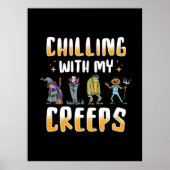 Halloween Chilling met Creeps Poster (Voorkant)