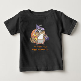 Halloween Chipmunk (Eekhoorn) Baby T-shirt