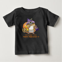 Halloween Chipmunk (Eekhoorn) Baby T-shirt