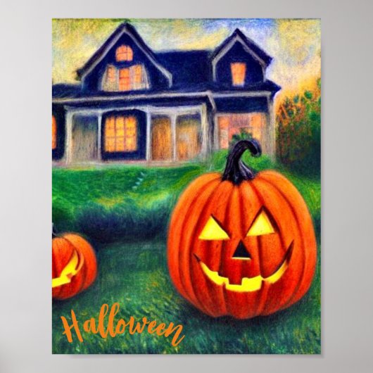 Halloween-chipsets Poster (Voorkant)