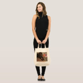 Halloween Chocolate Labrador Dog met zoete tand Tote Bag (Voorkant (model))