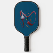 Halloween Chocolate Snoep Pickleball Paddle (Voorkant)