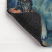 Halloween Chow met pompoenen eng Muismat (Hoek)