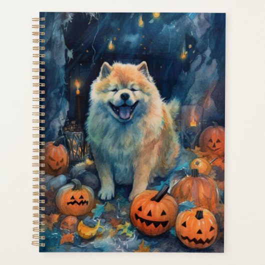 Halloween Chow met pompoenen eng Planner (Voorkant)