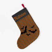 Halloween Christmas Kleine Kerstsok (Achterkant (Hangend))