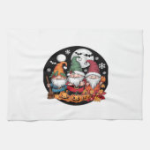 Halloween Christmas Thanksgiving Gnomes Classic T- Theedoek (Horizontaal)