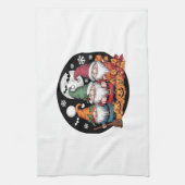 Halloween Christmas Thanksgiving Gnomes Classic T- Theedoek (Verticaal)