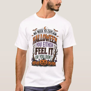 Halloween Citat Shirt Vintage Pompoen Vleermuis Bo