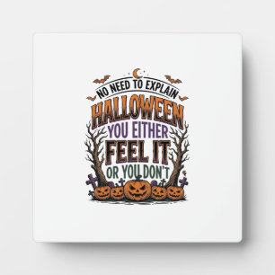 Halloween Citat Shirt Vintage Pompoen Vleermuis Bo Fotoplaat
