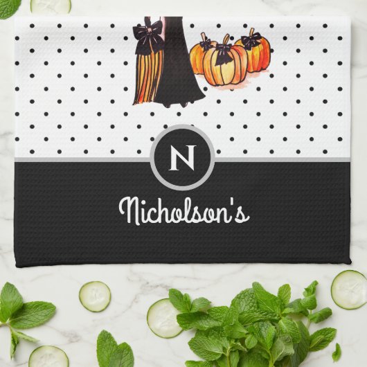 Halloween Classic Elegant Long Black Dress Mode Theedoek (Gevouwen)