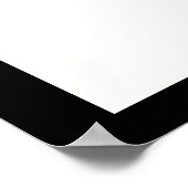 Halloween Classic Elegant Long Black Dress Poster (Hoek)