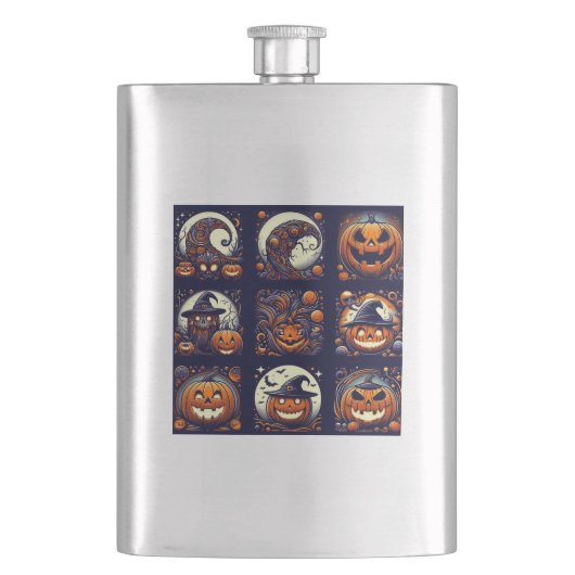 Halloween Classic Flask Flacon (Voorkant)