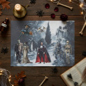 Halloween Classic Monsters Waterverf Tissuepapier