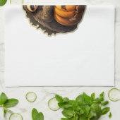 Halloween Classic T-Shirt met Luiaard thema Theedoek (Gevouwen)