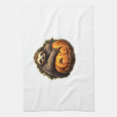 Halloween Classic T-Shirt met Luiaard thema Theedoek (Verticaal)