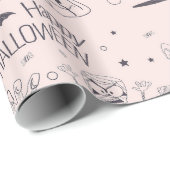Halloween Clipart Cadeaupapier (Rol Hoek)