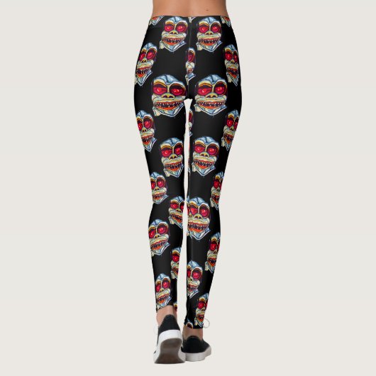 HALLOWEEN CLOSET MONSTER LEGGINGS (Achterkant)