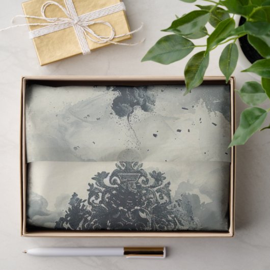 Halloween Cloud Skeleton Decoupage Tissuepapier (Geschenk)