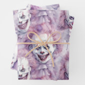 Halloween Clown Inpakpapier Vel (In situ)