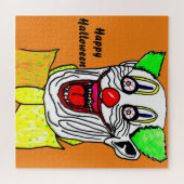 HALLOWEEN CLOWN JIGSAW PUZZZLE LEGPUZZEL (Horizontaal)