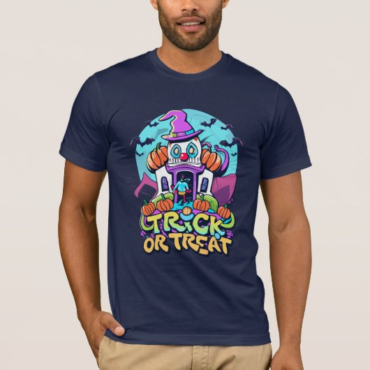 Halloween Clown T-shirt (Voorkant)