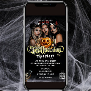 Halloween Club Party Flyer Uitnodiging