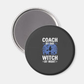 Halloween Coach overdag Heks 's nachts Design Magneet (Voorkant / Achterkant)