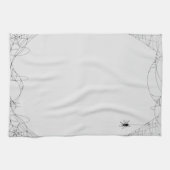 Halloween Cobwebs Design Theedoek (Horizontaal)