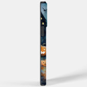 Halloween Cockapoo met pomkins Scary Case-Mate iPhone Case (Achterkant / Rechts)