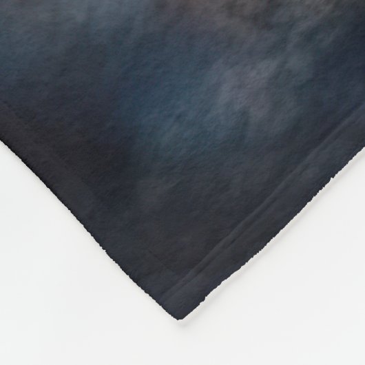 Halloween Cockapoo met pomkins Scary Fleece Deken (Hoek)