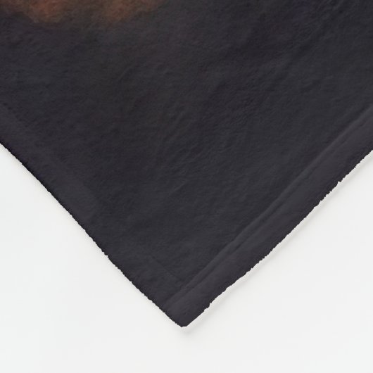 Halloween Cocker Spaniel met pompoenen Fleece Deken (Hoek)