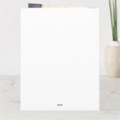 Halloween Cocker Spaniel met pompoenen Kaart (Achterkant)