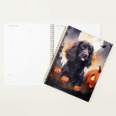 Halloween Cocker Spaniel met pompoenen Planner (Display)