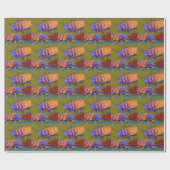 Halloween Cockroaches Cadeaupapier (Vlak)