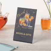 Halloween Cocktail Drink Baby shower Reclamebord Met Voetstuk (Insitu)