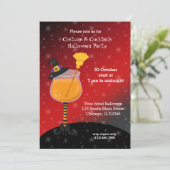 Halloween Cocktail Kaart (Staand voorkant)